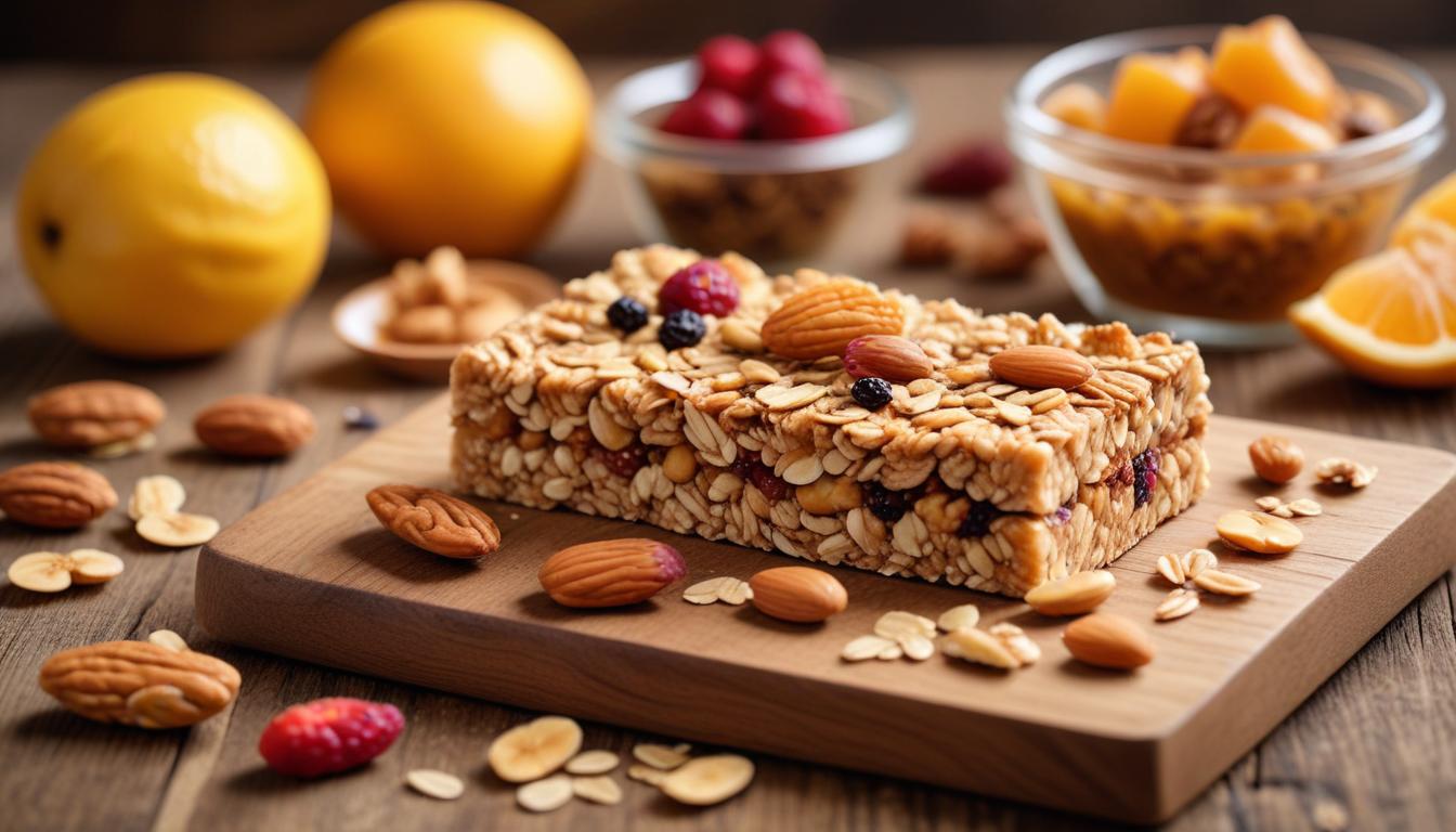 Enerji Dolu Atıştırmalık: Ev Yapımı Granola Bar Tarifi
